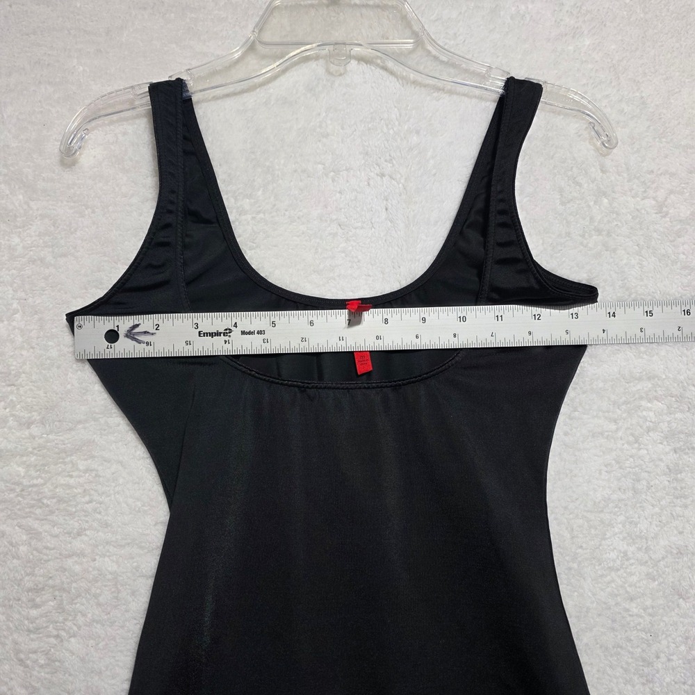 Spanx Slimplicity Scoop Neck Camisole Black Shapewear Tank Top Medium - Picture 6 of 9